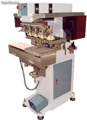 Máquina de Tampografía de 4 Colores con Lanzadera e175-90s4