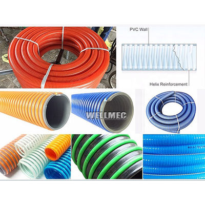 Máquina de tubo corrugado de pared simple en espiral de PVC y HDPE de plástico - Foto 3