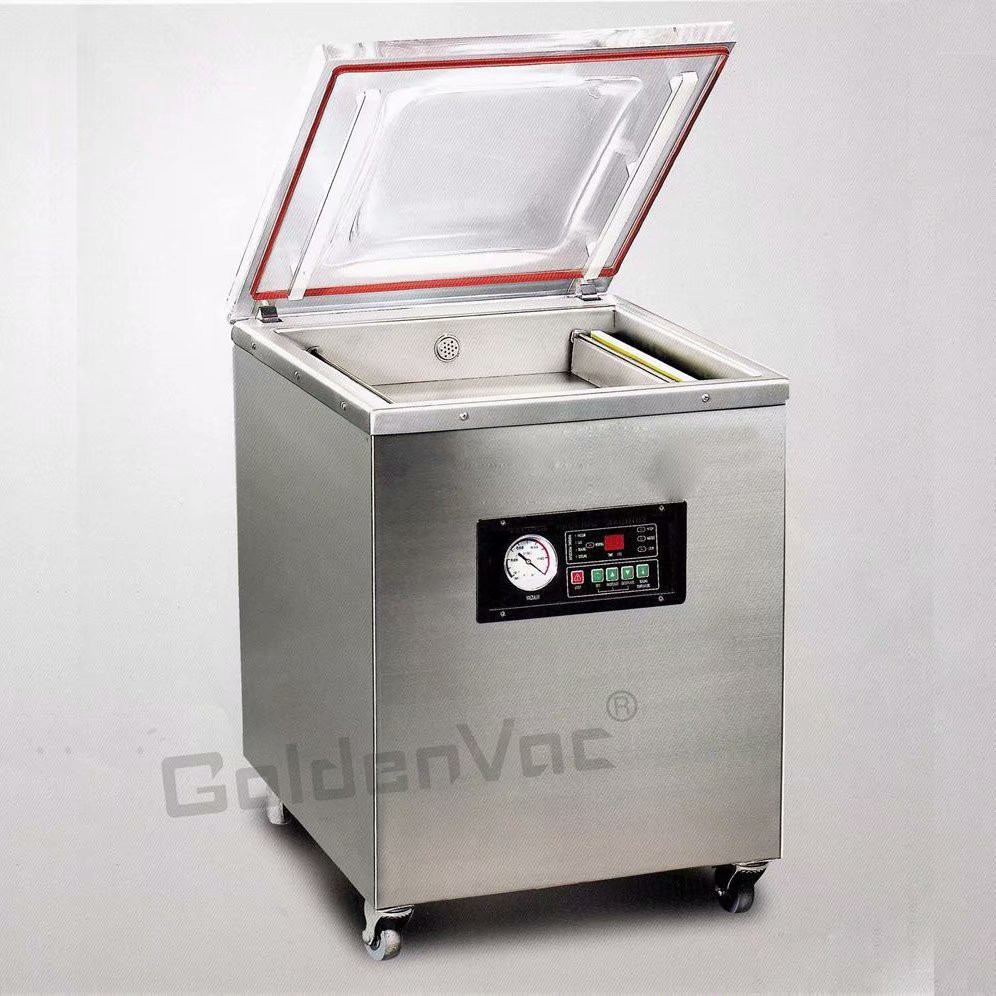Máquina de vacío para envasado de alimentos selladora vacío alimentos  DZ400/2G