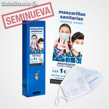 Máquina de venda automática adaptada para máscaras (segunda mão)