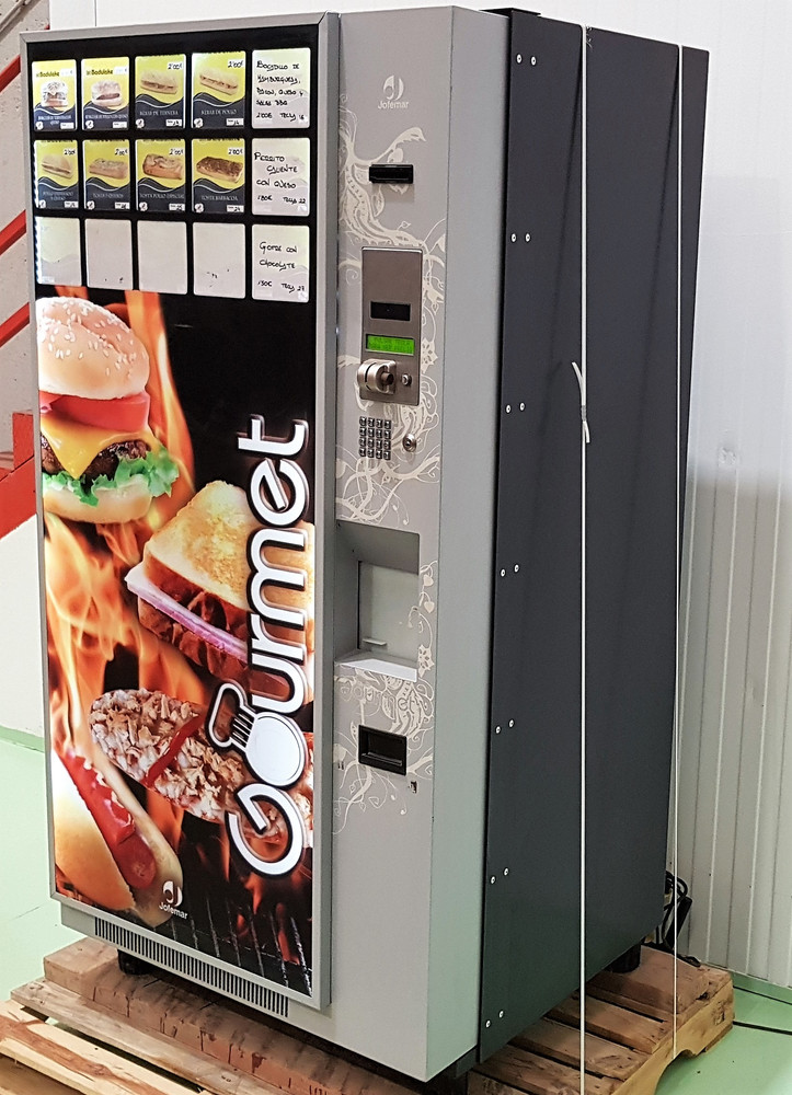 Máquinas vending de comida caliente Jofemar Gourmet - Tareca Vending