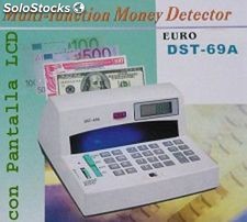 Maquina Detectora de Billetes Falsos (4sistemas deteccion)+calculadora