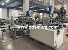Máquina etiquetadora de pegamento húmedo para tubos de papel SM520-LC, equipo pa