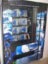 Maquina expendedora de bolsas de Hielo y helados