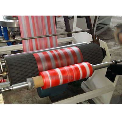 Máquina extrusora de película camiseta plástico HDPE dos colores - Foto 4