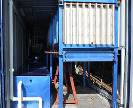Máquina fabricadora de hielo en bloques enfriamiento directo en contenedor Ref39 - Foto 2