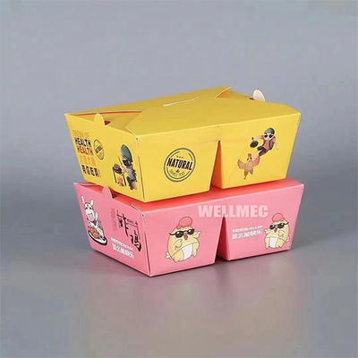 Máquina formadora de cajas de comida de papel (caja individual / compartimento) - Foto 3