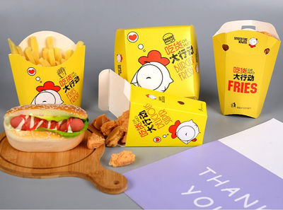 Máquina formadora de cartón para caja de hamburguesa, caja de pizza, comida - Foto 4