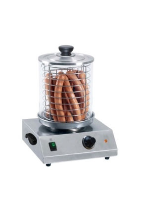 Maquina hot dogs cocción al vapor