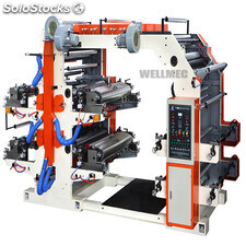 Máquina impresora flexográfica 4 colores