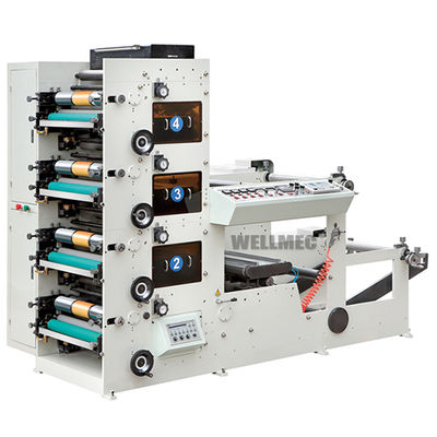 Máquina Impresora flexográfica de rollo de papel térmico de cuatricromía - Foto 5