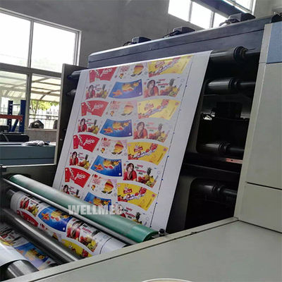 Máquina Impresora flexográfica de rollo de papel térmico de cuatricromía - Foto 3