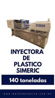 Máquina Inyectora de Plastico Simeric 140 toneladas - Foto 2