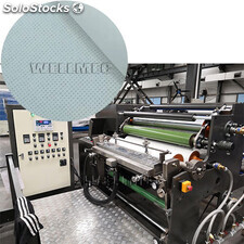 Máquina laminadora de revestimiento de etiquetas adhesivas de papel termofusible