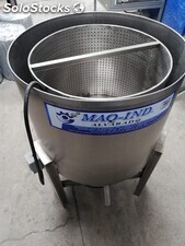 Maquina para extraer exceso de aceite en frituras