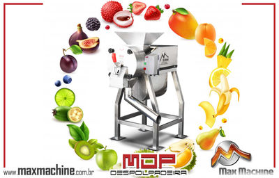 Máquina para Extrair Polpa de Frutas, Legumes e Pimentas