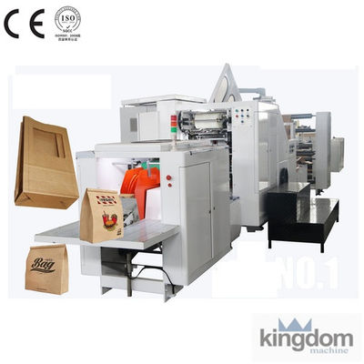 Máquina para fabricar bolsa de papel con fondo
