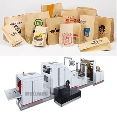 Máquina para fabricar bolsa de papel para comida