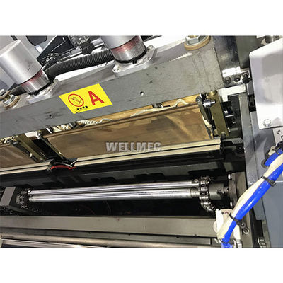 máquina para fabricar bolsas de camiseta doble línea alta velocidad 600piezas - Foto 4