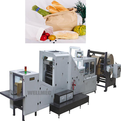 Máquina para fabricar bolsas de papel de automática de alta velocidad