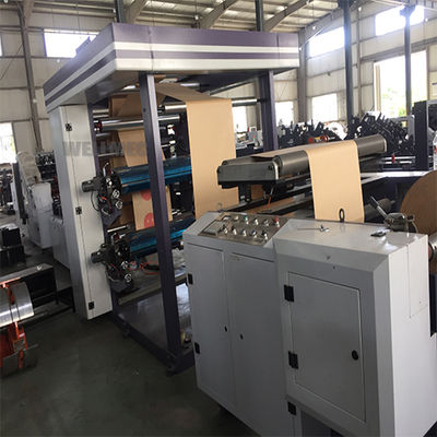 Máquina para fabricar bolsas de papel de fondo cuadrado con impresora - Foto 2