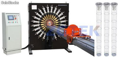 Máquina para fabricar canastillas de los filtros de manga de zgtek