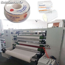 Máquina para fabricar cinta adhesivo de quirúrgico ancho 10mm