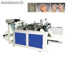 Máquina para fabricar guantes de plástico desechable