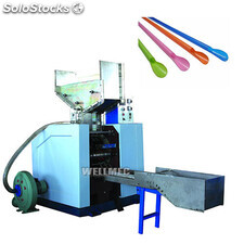Máquina para fabricar pajitas de cuchara de papel y plástica