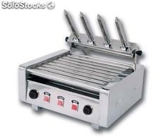 Maquina para hot dogs con 8 rodillos rotatorios y 4 pinchos R 8 P 4 Ref. 219