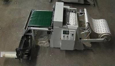 Máquina patentado de troquelar automática de alta velocidad para papel circular