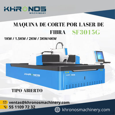 Maquina por corte de laser de fibra metalica SF3015G 1000KW
