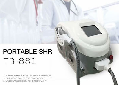 Máquina portátil del retiro del pelo cuidado de piel de la depilación IPL SHR - Foto 3