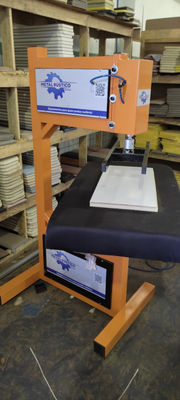 Máquina Prensa Pneumática para grampear cabeceiras e assentos - Foto 3