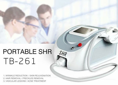 Máquina profesional laser Portable SHR IPLl para retiro de la arruga y del pelo
