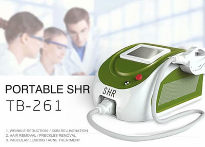 Máquina profesional laser Portable SHR IPLl para retiro de la arruga y del pelo - Foto 2