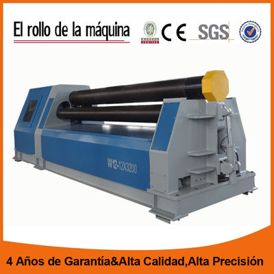 Máquina roladora con pre-flexión W12-25*2000 máquinas roladoras hidráulicas