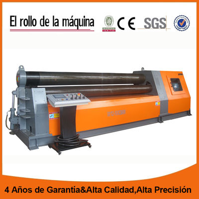 Máquina roladora con pre-flexión W12-25*2000 máquinas roladoras hidráulicas - Foto 4