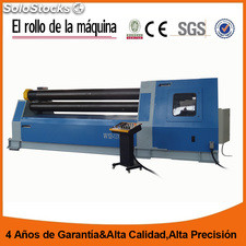 Máquina roladora con pre-flexión W12-60*2500 máquinas roladoras hidráulicas