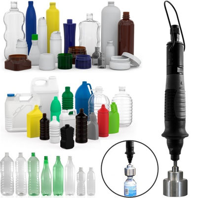 Maquina Tapadora de botellas, frascos, envases neumática Auto Shut-Off - Foto 2