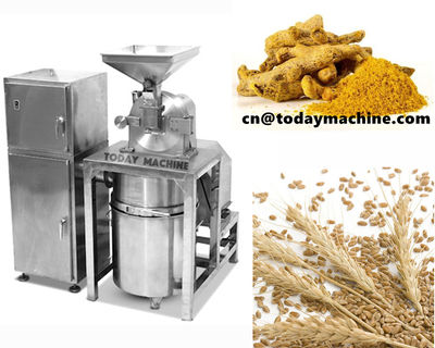 Máquina trituradora de polvo de hierba china trituradora de hierba seca industri - Foto 2