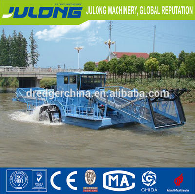 Maquinaria China Cosechadora automática de malezas acuáticas para la venta - Foto 4