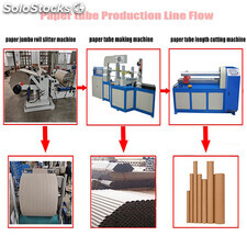 maquinaria para fabricar tubos de papel(cortadora, máquina para fabricar tubos)