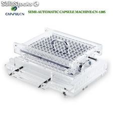 máquinas llenadoras de cápsulas 1 para medicamento semi-automática encapsuladora