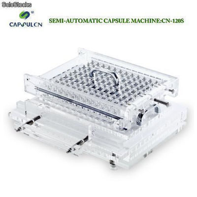 máquinas llenadoras de cápsulas 1 para medicamento semi-automática encapsuladora