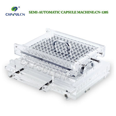 máquinas llenadoras de cápsulas para medicamento semi-automática encapsuladora