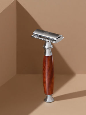 Maquinilla de afeitado húmedo acero inoxidable y zinc - Foto 2