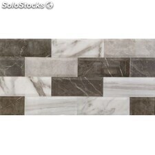 Marblebrick antracita brillo 1ª 25x50