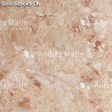 Marbre Rose Chirivel Dalles 60x30x2 Polit