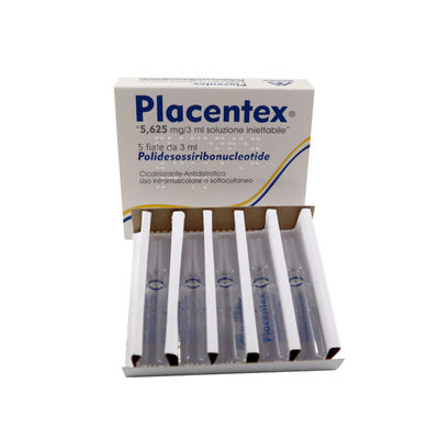 Marca italiana Original Placentex Pdrn Regeneración de la piel con ADN de salmón